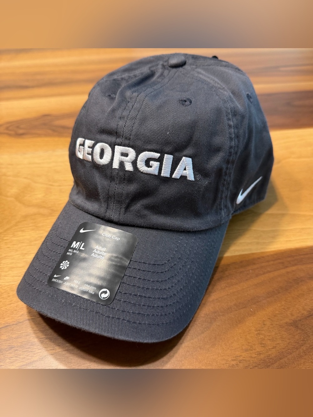 Nike Georgia Bulldogs Hat Adult Size M/L Club Cap University Strapback
